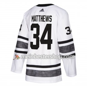 Toronto Maple Leafs Auston Matthews 34 2019 All-Star Adidas Weiß Trikot Authentic - Herren